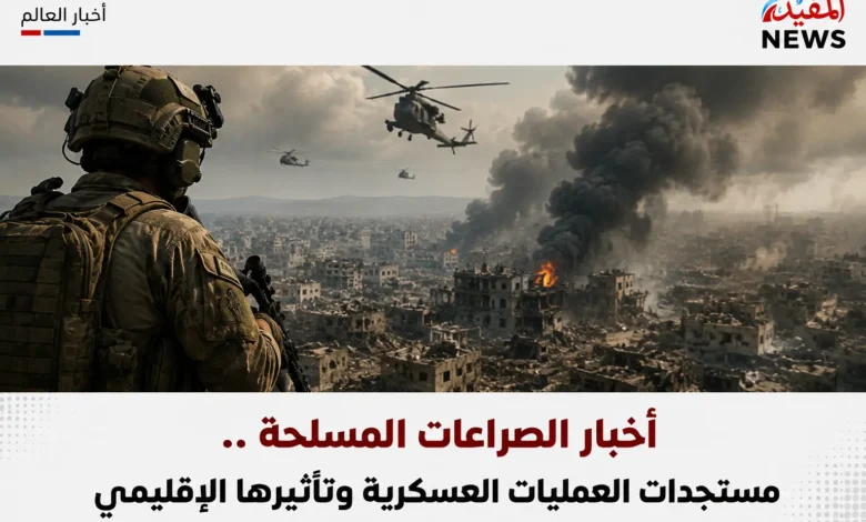 أخبار الصراعات المسلحة .. مستجدات العمليات العسكرية وتأثيرها الإقليمي