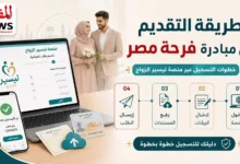 طريقة التقديم في مبادرة فرحة مصر 2026 خطوة بخطوة عبر منصة تيسير الزواج