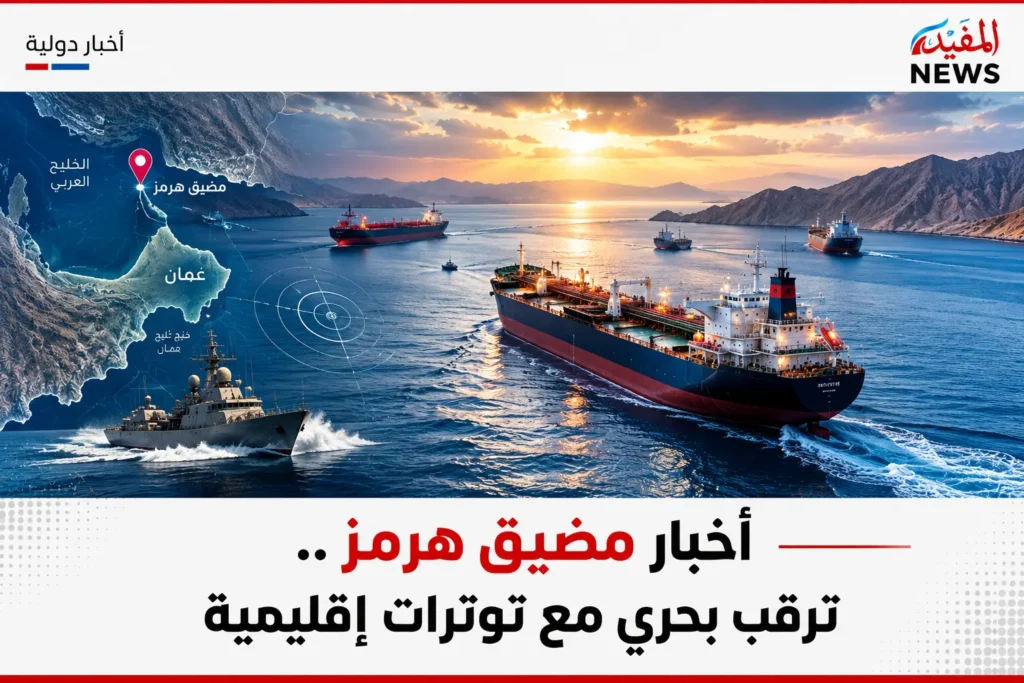 أخبار مضيق هرمز .. ترقب بحري مع توترات إقليمية