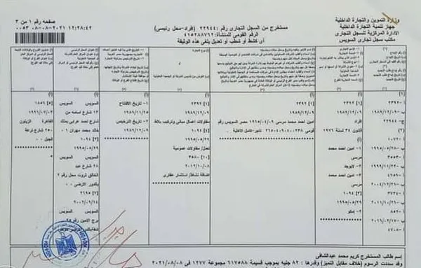 عمل سجل تجاري .. الخطوات والأوراق المطلوبة بالتفصيل للمبتدئين